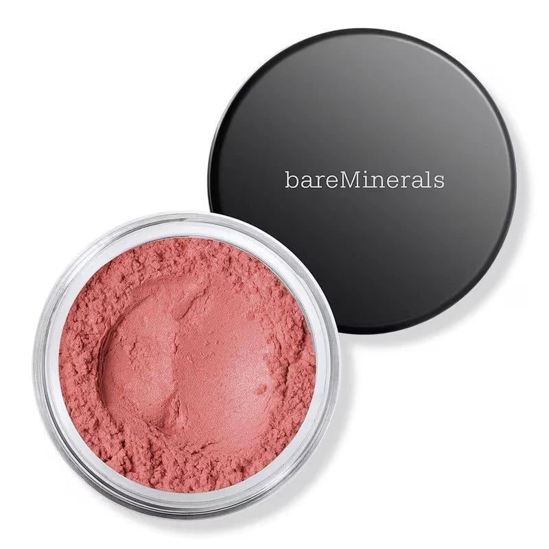 bareMinerals Loose Powder Blush 2-Pack, Mineral Powder Blush, Buildable Natural Color for a Radiant Finish