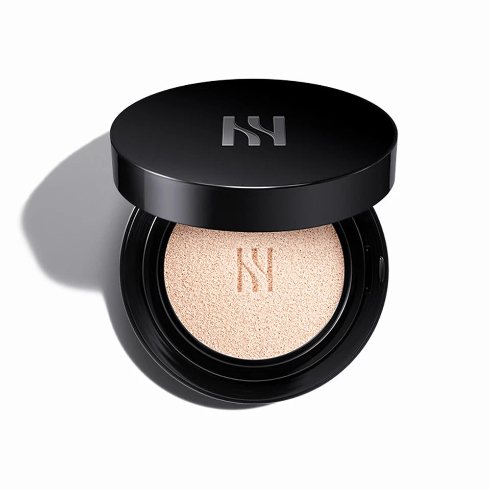 HERA Black Cushion Foundation 15g + Refill 15g, SPF34 PA++, Long-Lasting Cushion Foundation, Natural Matte Finish K-Beauty Makeup